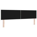vidaXL Tête de lit LED Gris clair 180 cm Velours