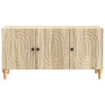 vidaXL Meuble TV 99 x 34 5 x 50 cm Chêne Sonoma Bois d'ingénierie
