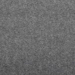 vidaXL Tapis d'escalier autocollants 15 Pièces 65x24 5x3 5 cm Gris