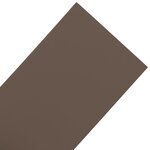 vidaXL Bordures de jardin 3 Pièces marron 10 m 20 cm polyéthylène