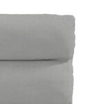 vidaXL Chaises à manger lot de 4 gris nuage tissu