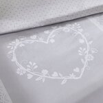 Parure de lit housse de couette 220 x 240 + 2 taies d oreiller 65 x 65