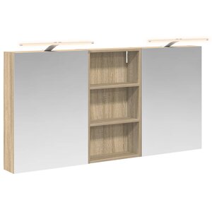 vidaXL Ensemble de Meubles de Salle de Bain 3 Pièces 140 x 14 5 x 70 cm