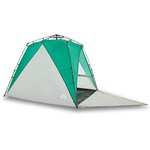 vidaXL Tente de plage 4 personnes libération rapide imperméable