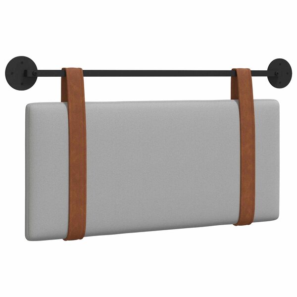 vidaXL Tête de lit suspendue Gris nuage PU antique