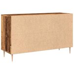 vidaXL Buffet vieux bois 100x36x60 cm bois d'ingénierie