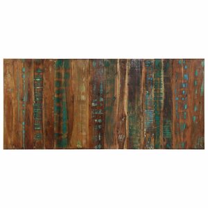 vidaXL Tête de lit multicolore 180 cm bois massif récupération