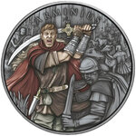 Monnaie ARMINIUS Legendary Warriors 1 Oz Medaille Argent (PRÉCOMMANDE)