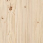 vidaXL Salon de jardin 7 Pièces avec coussins Bois de pin massif