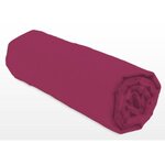 Drap-housse 180 x 200+25 cm - Fuchsia