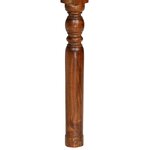 vidaXL Chaises à manger lot de 2 Bois finition couleur miel classique