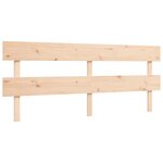 vidaXL Cadre de lit sans matelas 200x200 cm bois massif