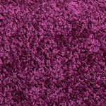 vidaXL Tapis d'escalier 15 pièces 65 x 21 x 4 cm Violet Demi-rond Grand