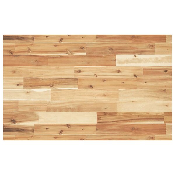 vidaXL Dessus de table rectangulaire 120x50x4 cm bois massif d'acacia