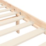 vidaXL Cadre de lit sans matelas 120x200 cm bois de pin massif