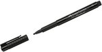 Feutre encre de chine PITT artist pen Pointe Calligraphie 2 5 mm Noir FABER-CASTELL