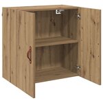 vidaXL Meuble mural chêne artisanal 60 x 31 x 60 cm Bois d'ingénierie