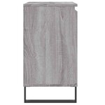 vidaXL Armoire de bain sonoma gris 58x33x60 cm bois d'ingénierie
