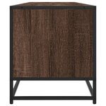 vidaXL Meuble TV chêne marron 180x40x46 cm bois d'ingénierie