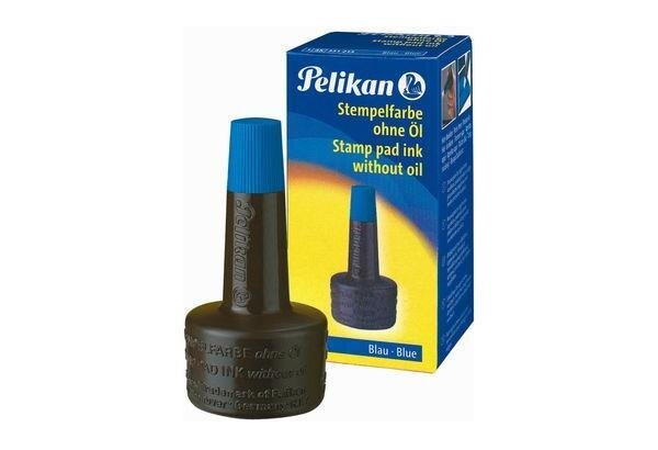 encre à tampon 4K, bleu, contenu: 28 ml PELIKAN
