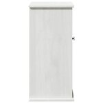 vidaXL Cabinet de Salle de Bain Mural VIGO Blanc 37 x 34 x 71.5 cm