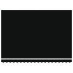vidaXL Tissu de Remplacement d'Auvent pour Cadre de 4.5x3.5 m Noir