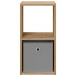 vidaXL Table de chevet Chêne artisanal 30 5 x 27 x 59 5 cm