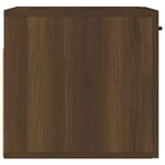 vidaXL Armoire murale chêne marron 80x36 5x35 cm bois d'ingénierie