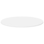vidaXL Plateau de table Blanc 60 x 60 x 1.5 cm Bois d'ingénierie