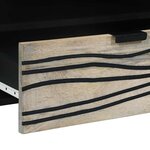 vidaXL Unites TV avec tiroir Blanc 80 x 33 x 46 cm Bois d'ingénierie