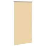 Store enrouleur occultant beige 40 x 100 cm