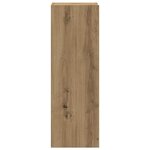 vidaXL Ensemble de meuble TV mural 8 Pièces chêne artisanal