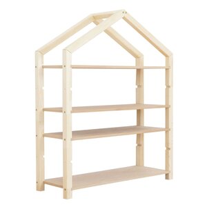 Etagère cabane POLLY bois verni