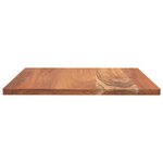 vidaXL Dessus de table 50x50x2 5 cm carré bois massif d'acacia