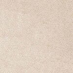 vidaXL Tapis Shaggy Anti-dérapant Crème 160 x 160 cm PP