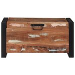 vidaXL Coffres de rangement 60x30x30cm en bois massif de récupération et métal