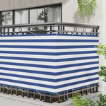 vidaXL Écran de balcon 110 x 1000 cm Tissu Oxford Rectangulaire