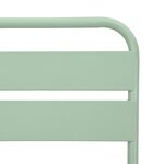 vidaXL Chaises de jardin pliantes 2 Pièces Vert menthe 42x52x82 cm Acier revêtue de poudre