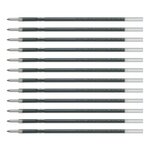 Recharge Stylo Bille RFNS-GG Pointe moyenne Noir x 12 PILOT