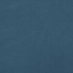 vidaXL Tête de lit avec oreilles Bleu foncé 93x23x118/128 cm Velours
