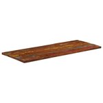 vidaXL Dessus de table 140x60x2 5cm rectangulaire bois massif récupéré