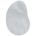 vidaXL Tapis de surface HUARTE Gris 100 x 200 cm Polyester