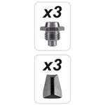 Yato pistolet à riveter pneumatique yt-36171 2 4-5 mm