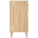 vidaXL Table de chevet chêne sonoma 40x35x70 cm
