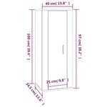 vidaXL Ensemble de meubles TV 2 Pièces blanc brillant bois d'ingénierie