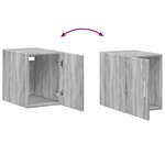 vidaXL Armoire murale sonoma gris 30x42 5x40 cm bois d'ingénierie
