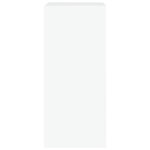 vidaXL Meuble TV mural avec lumières LED blanc 30 5x35x70 cm