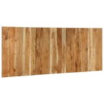 vidaXL Tête de lit 200 cm bois massif d'acacia