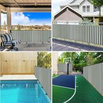 vidaXL Filet brise-vue vert et blanc 2x25 m PEHD 150 g/m²