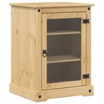 vidaXL Meuble HiFi Corona 60x50x82 cm bois de pin massif